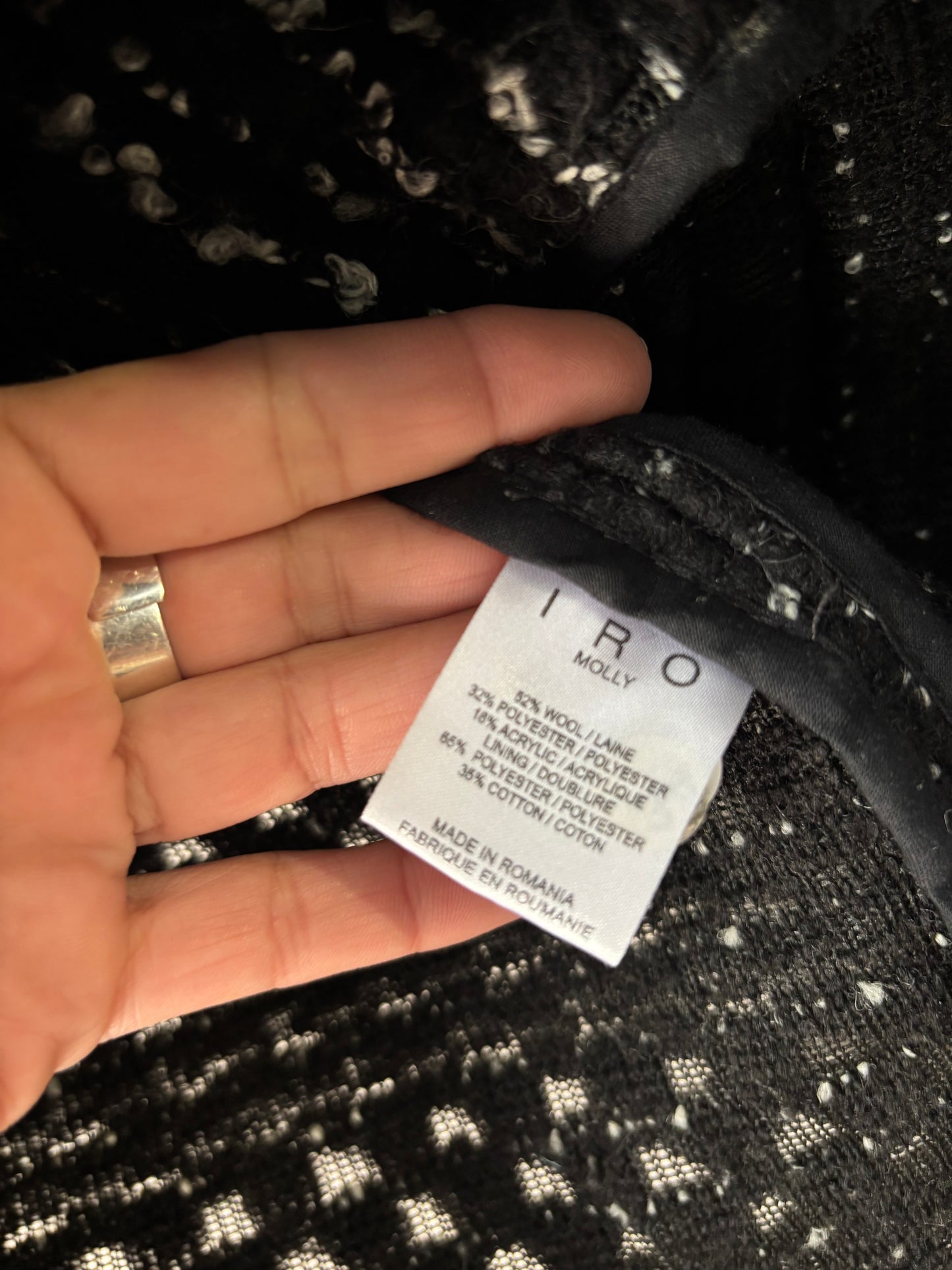 IRO – Veste - élégance parisienne - taille 3