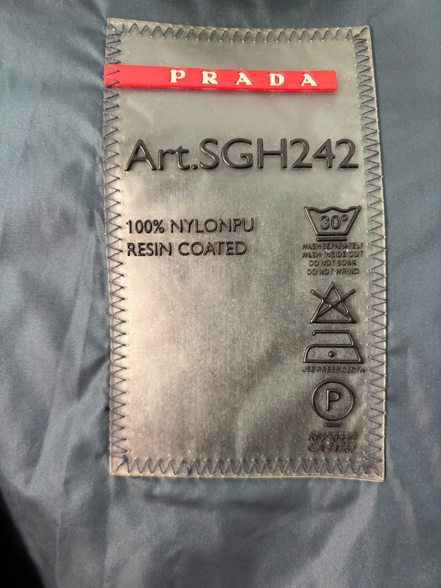 Prada - Coupe-vent – Nylon Technique - Taille XL