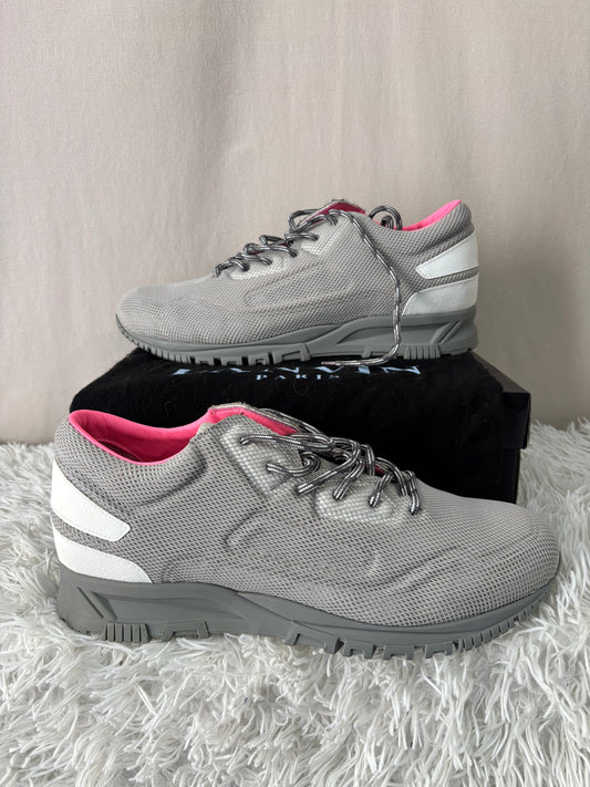 Lanvin -Baskets homme - grises en mesh – Taille 43 (US 9) – Très bon état