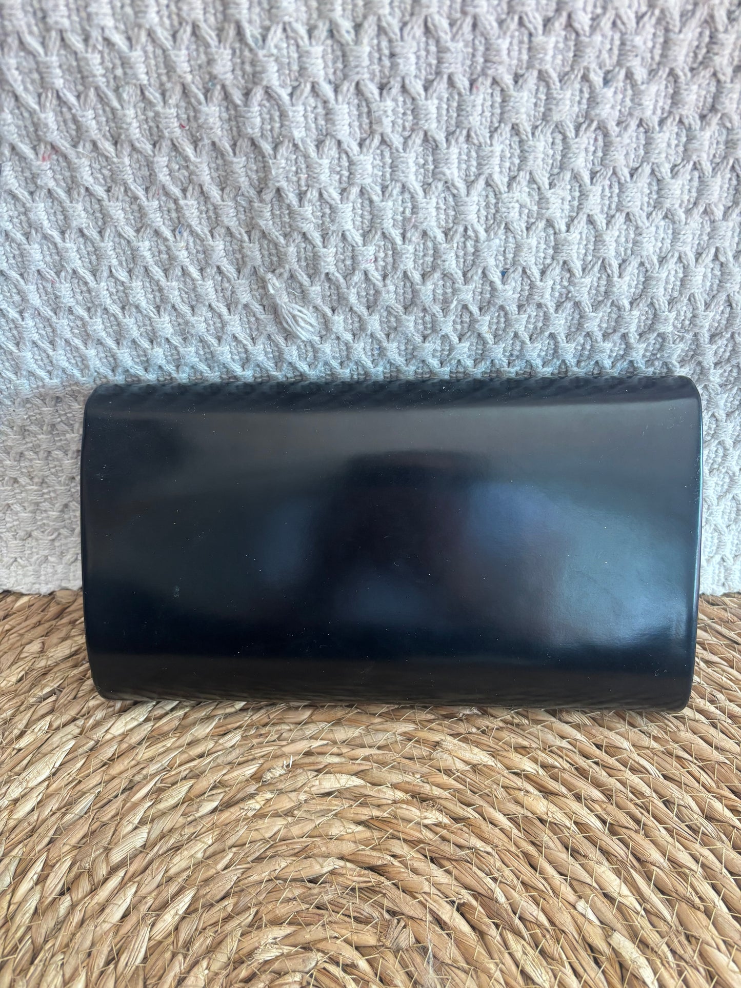 Pochette noire brillante Tamaris avec chaîne neuve avec étiquette