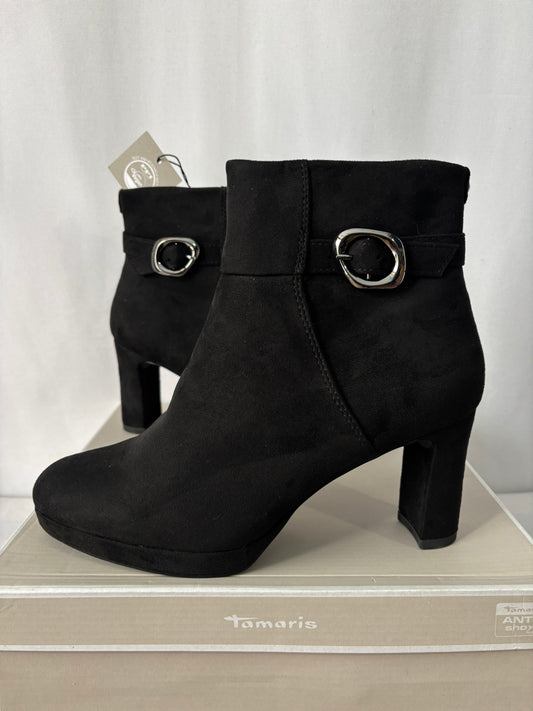 Tamaris - Bottines noires vegan – Neuves avec boîte - Taille 41