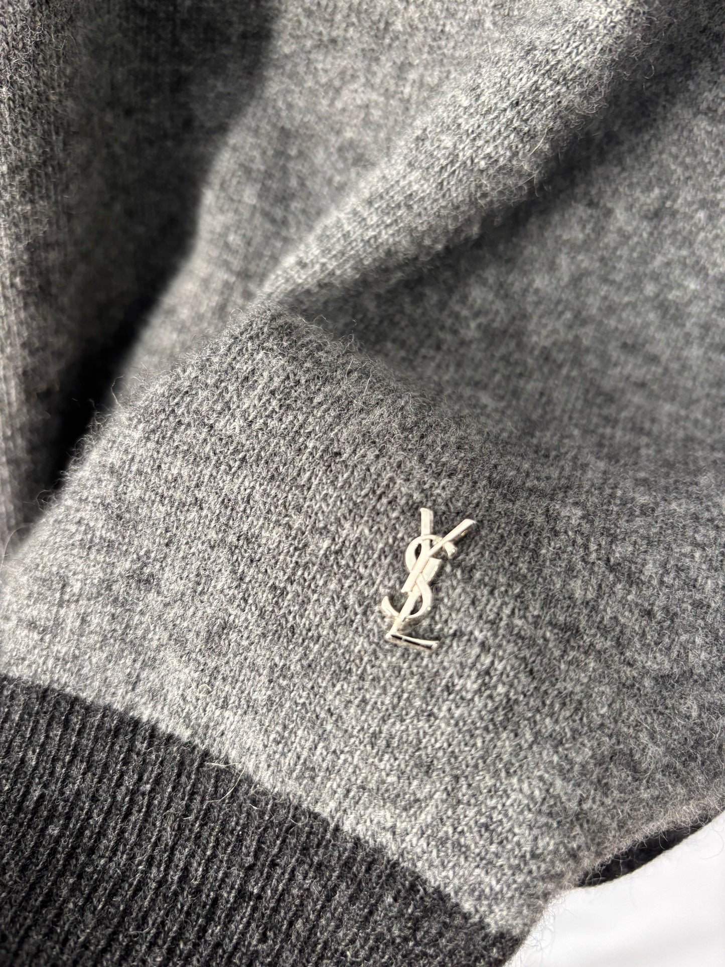 Yves Saint Laurent - Pull - laine & cachemire – Taille XL