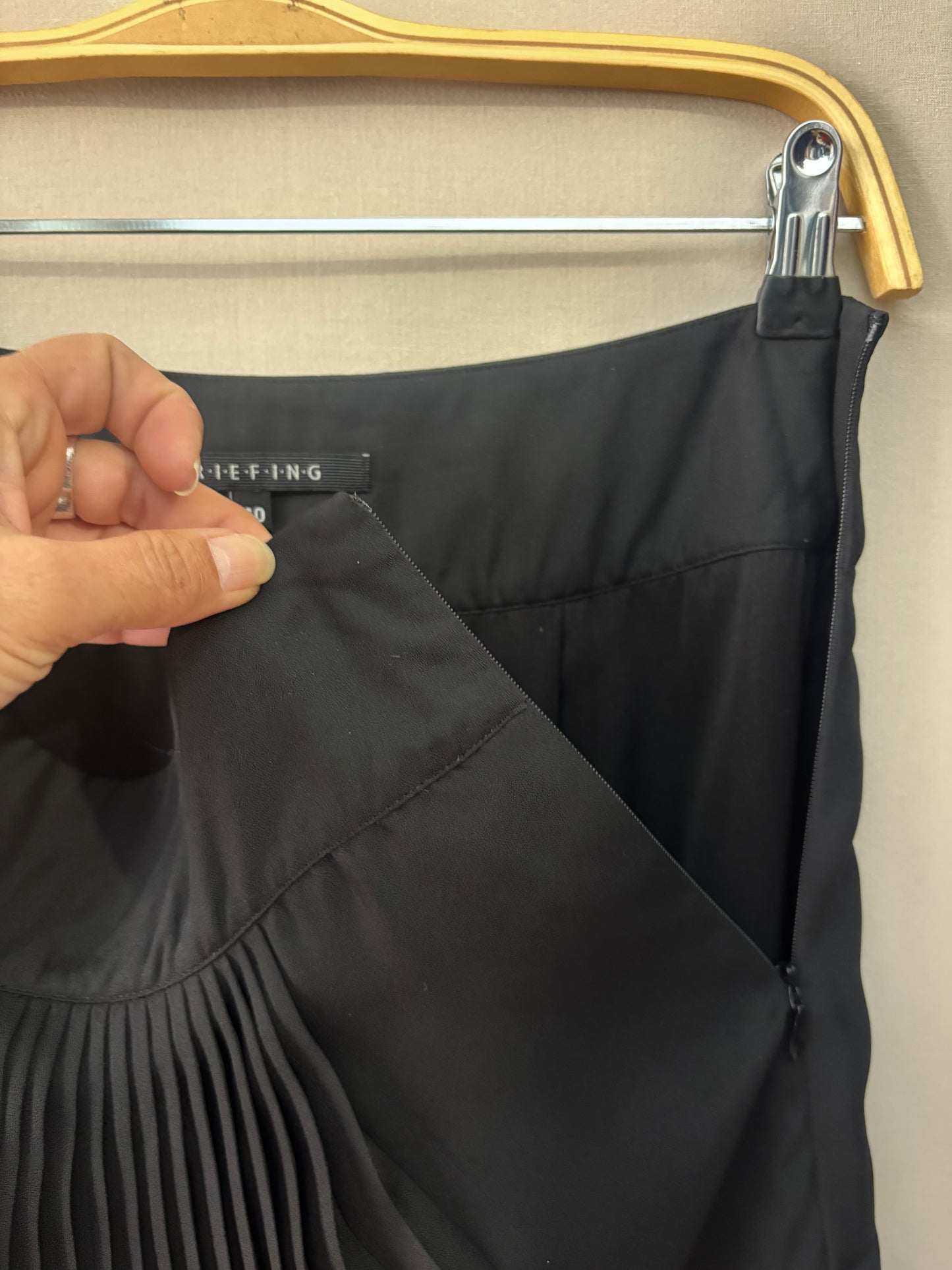 Briefing - Jupe plissée - noir  - Taille 40