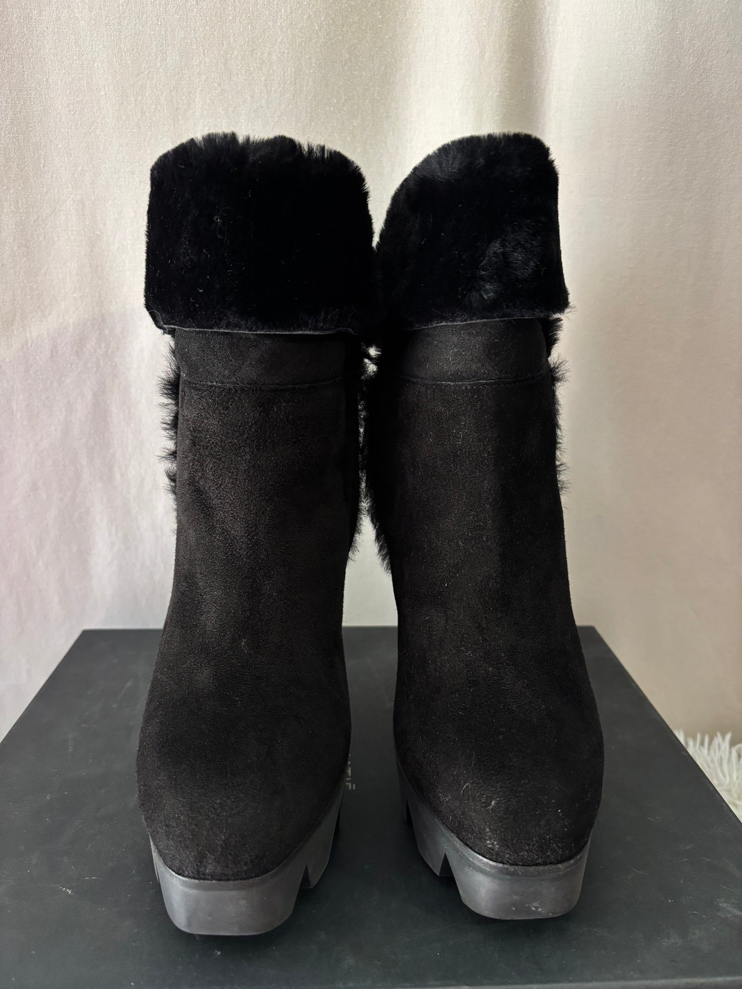 Vic Matiē - Bottines -  Skyfall noires – Talon 11,5 cm - Taille 37