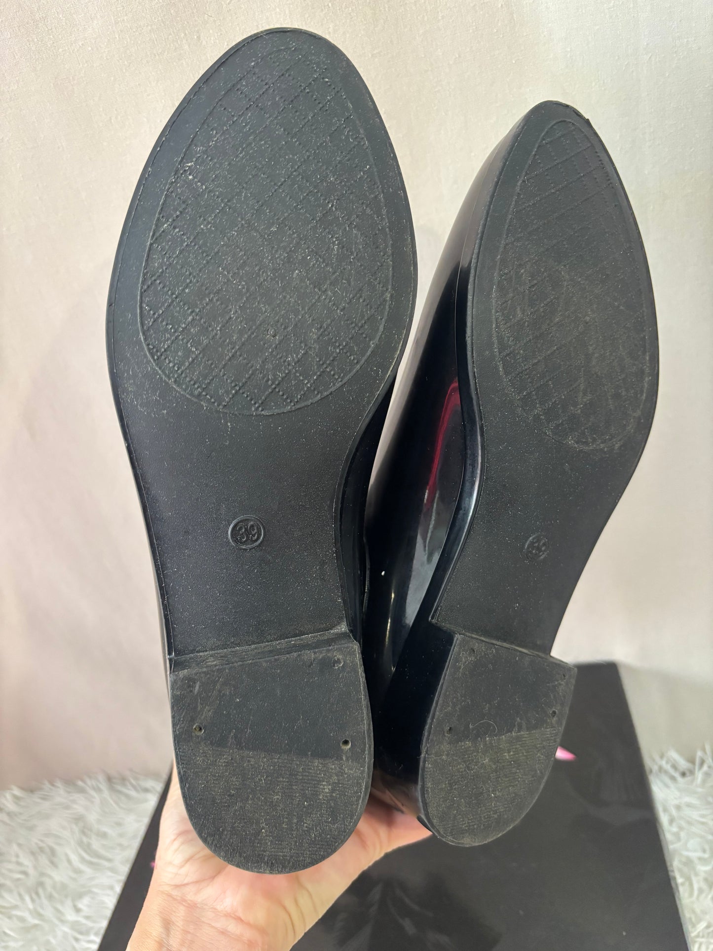 Karl Lagerfeld Paris - Bottes de pluie Chelsea noires  – Taille 39
