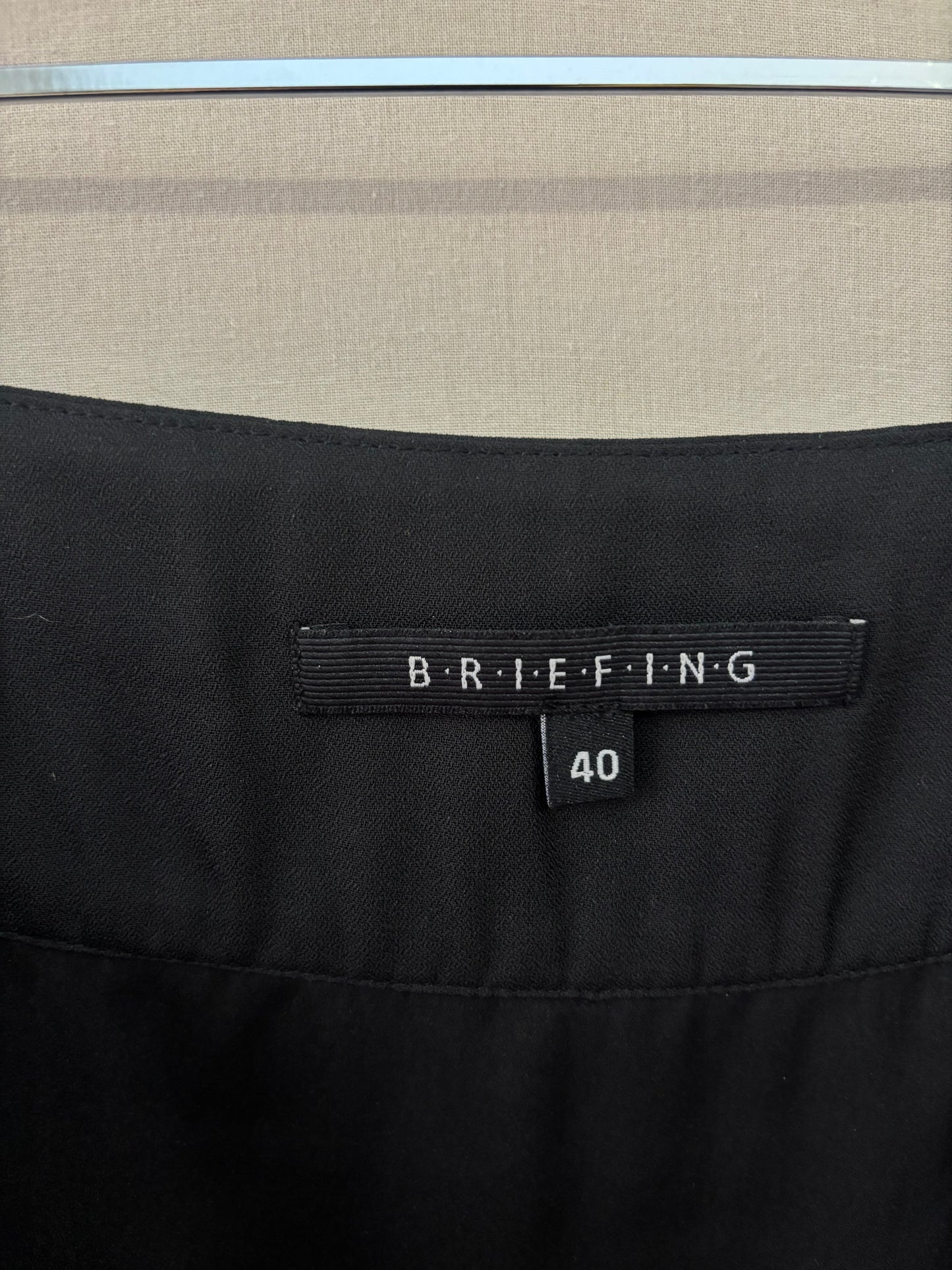 Briefing - Jupe plissée - noir  - Taille 40