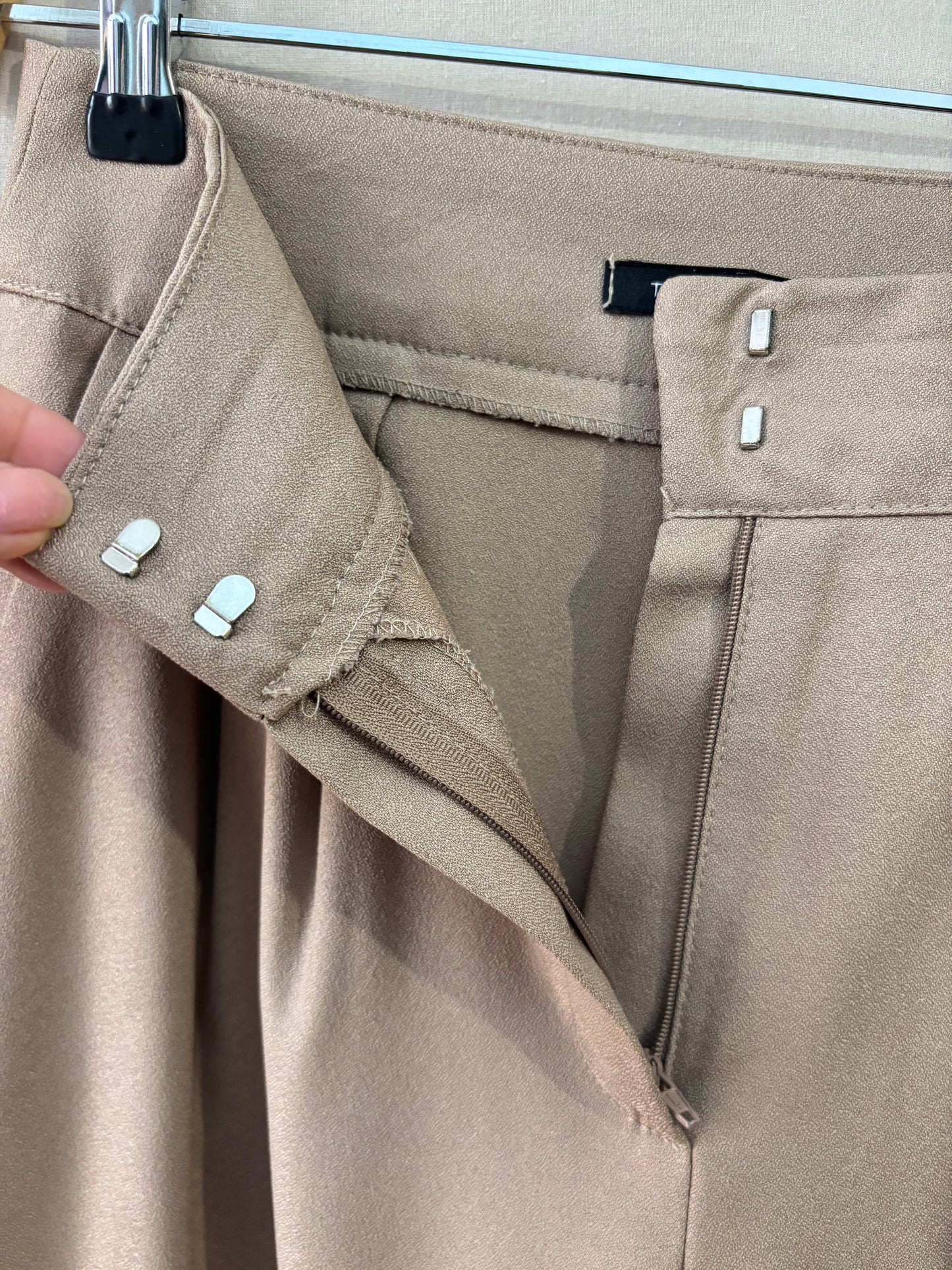 Trendyol - Pantalon beige taille haute élégant – pantalon chic femme - Taille 36