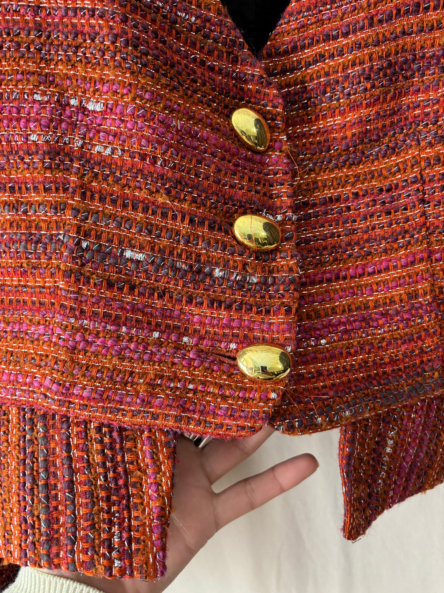 La semaine Paris - Ensemble tweed - Taille 38