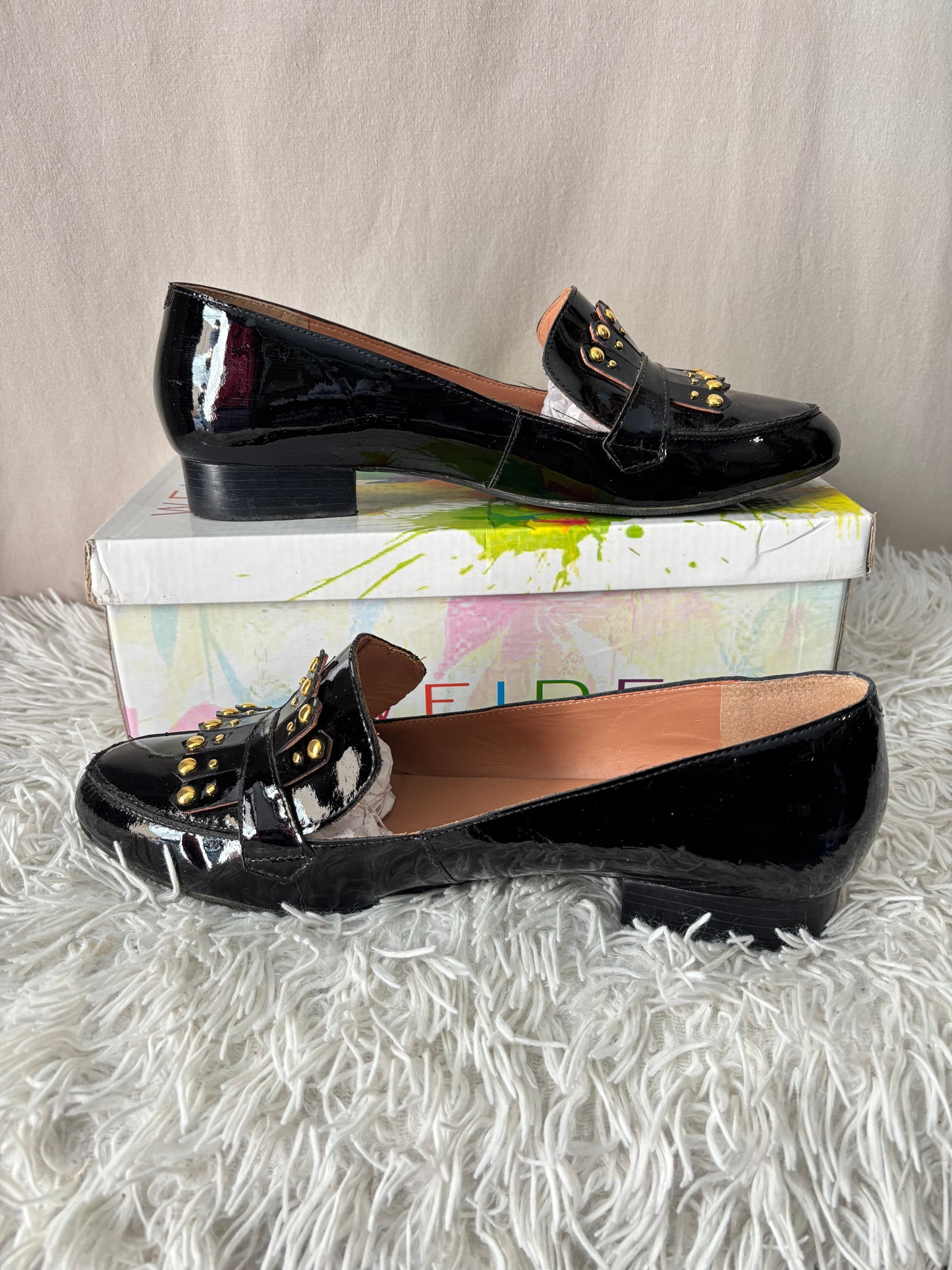 Rio couture - Mocassins vernis – taille 40