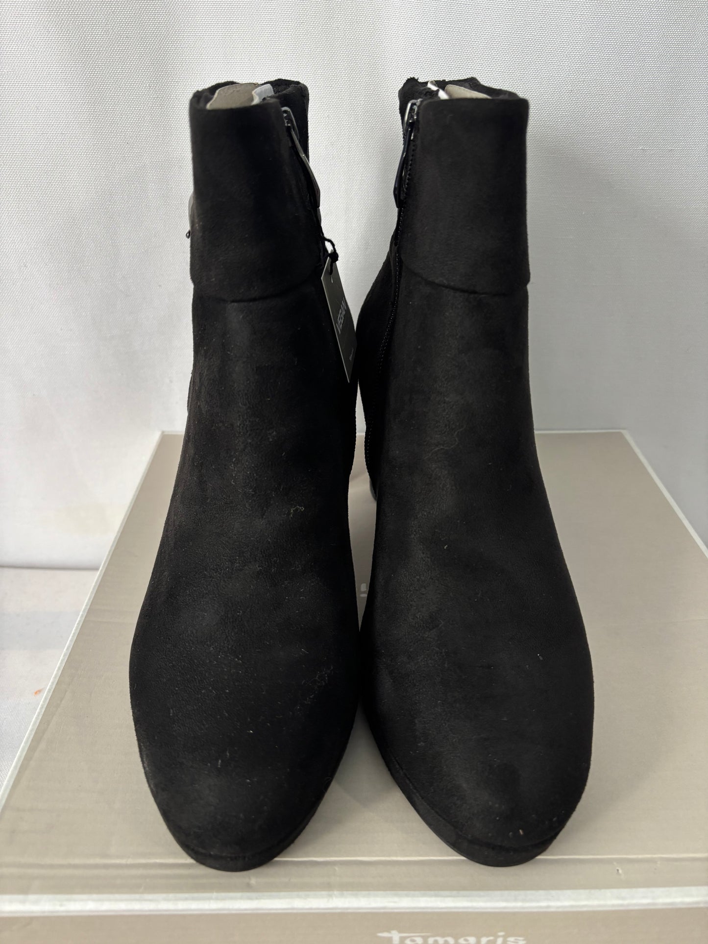Tamaris - Bottines noires vegan – Neuves avec boîte - Taille 41