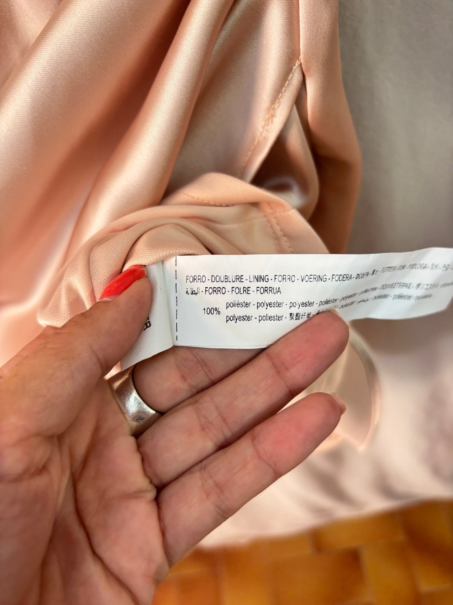 Robe Zara Satinée Rose Poudré Effet Corset - Neuve avec Étiquette - Taille XS